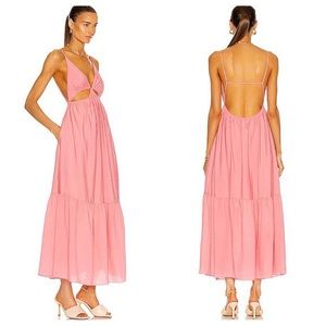 JONATHAN SIMKHAI Calliope Cut Out Dress